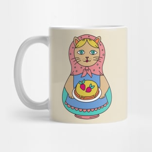 Catryoshka Cook Cat Matryoshka Mug